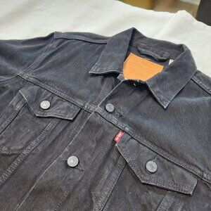 Levi's Premium Denim Jacket Black Size M